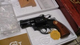 Colt Diamondback 38 Special Revolver 2 12quot Barrel  New In Box  Unfired  Colt Handguns [upl. by Enimzzaj]