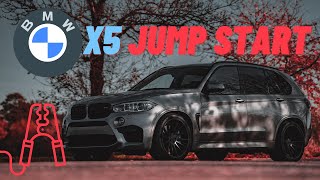 BMW X5 Jump Start  Battery Location 20072012 [upl. by Miguelita]