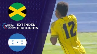 Jamaica vs Honduras Extended Highlights  CONCACAF Nations League  CBS Sports Golazo [upl. by Azil]