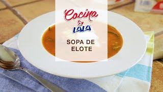 ¿CÓMO HAGO UNA SOPA DE ELOTE [upl. by Redyr]