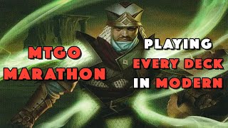 Hardened Scales  MTGO Modern Marathon 43 [upl. by Nosretep]