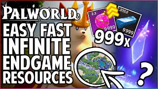 Palworld  How to Get INFINITE Pal Metal Ingot FAST amp More  Best Resources Farm Trick amp Pals Guide [upl. by Kreindler]