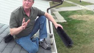 Gutter Brush Installation [upl. by Eromle]