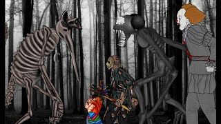 Catnap vs Chucky Jason Voorhees It Peny wise Amanda the Adventure Animation Part 2 [upl. by Htederem]