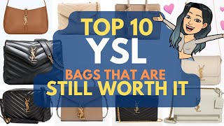 TOP 10 YSL Saint Laurent Handbags that are STILL WORTH IT 📈📈  YSL Handbag YSL PRICE INCREASE [upl. by Divod]