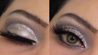 Easy Black Smokey Eye Makeup Tutorial [upl. by Notsur]