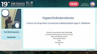 Hypercholesterolemia Focus on PCSK9 Inhibitors  Prof Mick Kumwenda [upl. by Adey614]