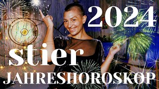 STIER 2024 JAHRESHOROSKOP  astrologische Energievorschau für ein glückliches amp erfolgreiches 2024 [upl. by Atnohsal]