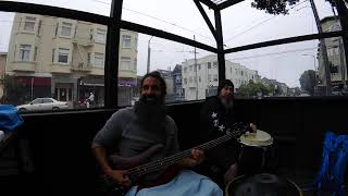 Manos Lindas  Bass and Conga  Fireside Bar  Noisepop  Summer of Music  San Francisco  8424 [upl. by Nedrob646]