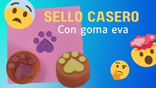 DIY Cómo Hacer un Sello Casero con Materiales Reciclados  Crea tu Propio Sello con Tapas Plásticas [upl. by Knut]