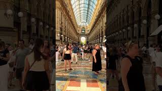 Galleria Vittorio Emanuele II Milan Italy [upl. by Egreog]