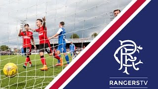 GOAL  Barrie McKay  Queen of the South 15 Rangers [upl. by Bobinette]