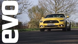 Ford Mustang 50 GT review  finally a decent Mustang  evo REVIEWS [upl. by Mila116]