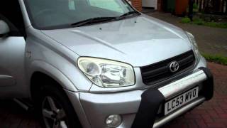 2003 TOYOTA RAV4 XT3 VVTI AUTO SILVER CAR FOR SALE [upl. by Eveivaneg744]