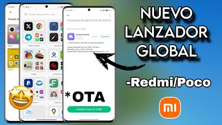 😱XIAOMI ENVÍA EL NUEVO LANZADOR GLOBAL EXCLUSIVO Y TEMAS PARA TODOS VIA OTA [upl. by Stock506]