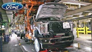 FORD FSERIES SUPER DUTY Production  Ohio Assembly Plant  United States [upl. by Hannover]