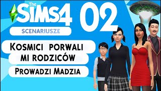 The SimS 4  Scenariusze  02  Kosmici porwali mi rodziców cz2 [upl. by Anirdnaxela]