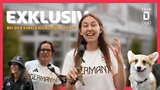 EXKLUSIV 🤯😳 Die Einkleidung für die OLYMPISCHEN SPIELE 2024 [upl. by Tiga]