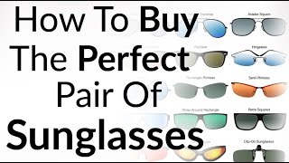 Perfect Sunglasses For Face Shape  How To Buy Right Shades  Aviator Wayfarer Sun Glass Styles [upl. by Shani399]