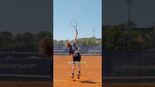 The ideal toss on your serve in terms of laterality [upl. by Vidda]