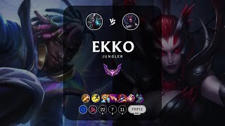 Ekko Jungle vs Elise  EUW Master Patch 1324 [upl. by Parsons]