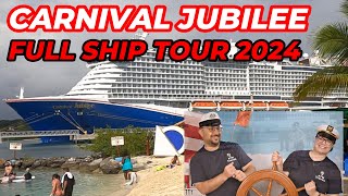 Carnival Jubilee Full Ship tour walkthrough 2024 [upl. by Genny]