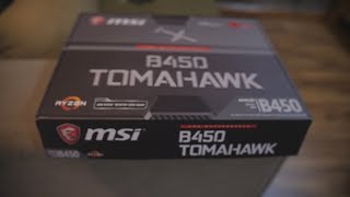 استعراض مذربورد رخيصه وكويسه  MSI B450 Tomahawk [upl. by Power747]