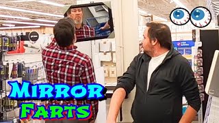 FARTING with a MIRROR 👀💩 Funny Fart Prank 🤣 [upl. by Anahtor]