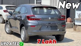 New BALENO 2024 Updated Model  Maruti Suzuki BALENO 2024 Grey Colour Review [upl. by Natye]