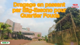 Driving Tour from Dragage to Quartier Fouda in YaoundeCameroon [upl. by Nnaihs923]