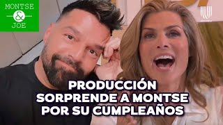 Ricky Martin sorprende a Montserrat Oliver en el foro con un bello mensaje  Montse y Joe  Unicable [upl. by Russia]