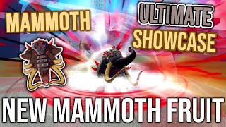 Ultimate Mammoth Fruit Showcase  Blox Fruits Update 20 [upl. by Anselm]