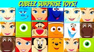 DISNEY SURPRISE CUBEEZ Shopkins [upl. by Adnilahs]