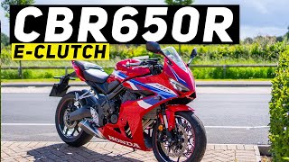 2024 Honda CBR650R Review  Hondas First EClutch Sportsbike [upl. by Pammy]