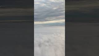 Above the clouds 🌧️ sunexpress boing737 plane aviation pilotview planespotting flight [upl. by Auqkinahs475]