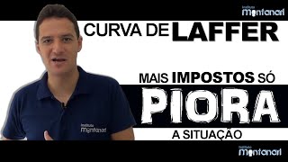 Curva de Laffer mais impostos só piora a situação [upl. by Stanislas419]