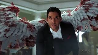 Lucifer killing Cain Lucifer 3x24 season finale [upl. by Kacey]