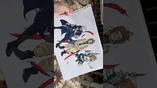 USING AFFORDABLE MARKERS trendviralartartistmhamyheroacademiacolordrawnicabelartsubs [upl. by Nagaet440]