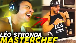 SUPER XANDÃO REAGINDO AO LÉO STRONDA NO MASTERCHEF 1 e 2 [upl. by Vorster]