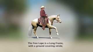 What is the Cowboy Dressage Lope [upl. by Oicelem]