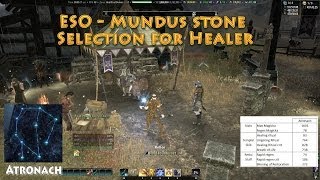 ESO  Mundus Stone Selection for Healers [upl. by Ytak745]