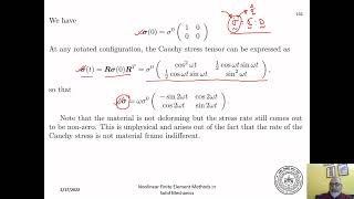 Restrictions on constitutive models [upl. by Inahpets]