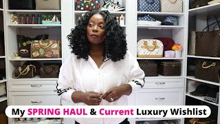 May Haul  My Current Luxury Wishlist [upl. by Idoj743]