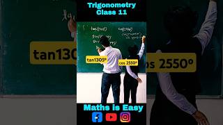 Trigonometry Class 11 🔥 Maths Challenge Trigonometric Functions Angles Trick ytshorts shorts yt [upl. by Mindi]