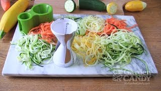 Garden Candy Vegetable Spiral Slicer Comparison [upl. by Peyton]