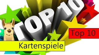 Die besten Kartenspiele  Top 10  SpieLama [upl. by Irollam828]