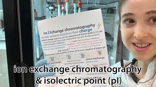 Ion exchange chromatography IEX pH pKa and isoelectric point pI  cookie monster style [upl. by Babb837]