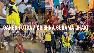 Krishna Sudama Ki Jhaki Delhi Ganesh Utsav 2024😍 [upl. by Drais104]