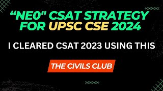 The ULTIMATE CSAT Strategy  Clear CSAT With SMARTWORK  CSAT Final Move  🫡Lets not FAIL CSAT [upl. by Nuahsed]