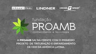 Fundação PROAMB  Projeto de Trituração e Enfardamento de Resíduos  Produção CDR [upl. by Undry]